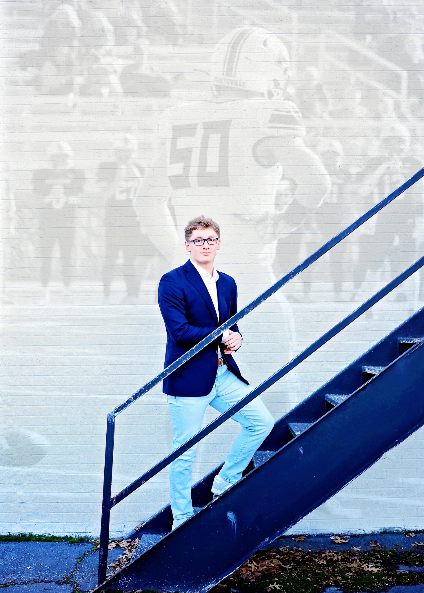 Personality-driven senior portrait