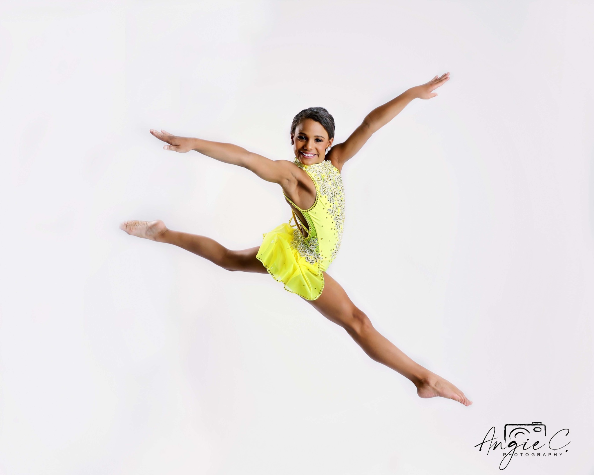 Athletic action on the field