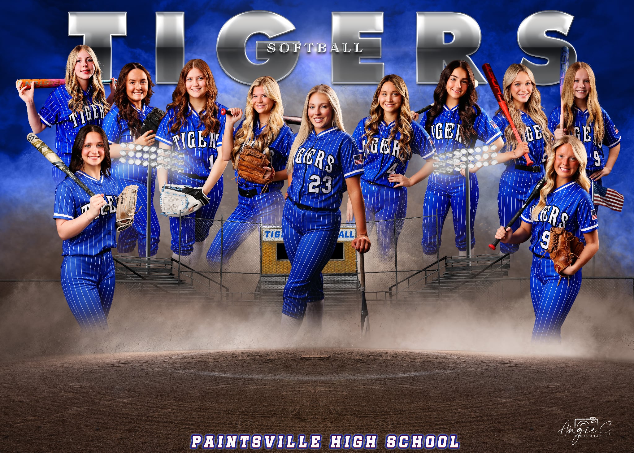 Track athlete in starting blocks on red track for banner art